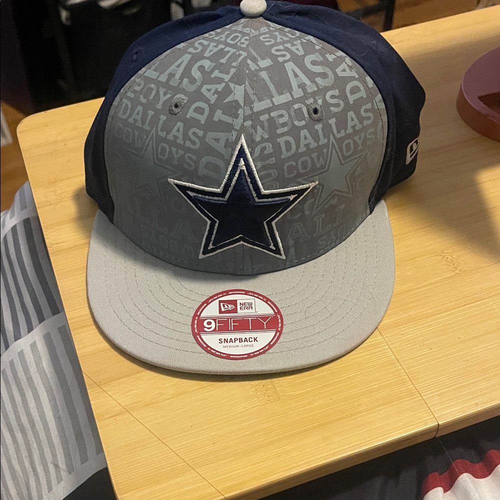 New Era Dallas Cowboys Gray and Navy Snapback Hat